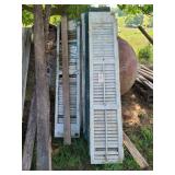 Vintage farmhouse shutters