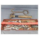 Tray of miscellaneous tools