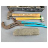 Tray of miscellaneous tools