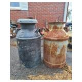 Milk cans