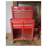 Craftsman roll around tool Box & top Box