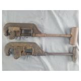 Trimont and Armstrong Brothers pipe cutters