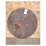 Large circular saw blade