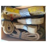 Box full of 2" strapping