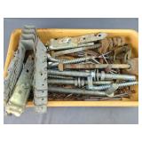 Gate hinges, joist hangers & more