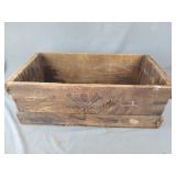 Vintage wooden crate