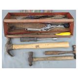 Tray of miscellaneous tools