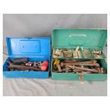 2 toolboxes & contents