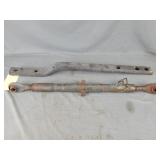 Top link & rear curved draw bar