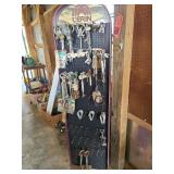 Display rack and turn buckles