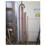 Walking sticks & long handles for tools