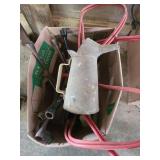 Jumper cables & tire irons