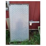 Receiver hitch mobility scooter carrier