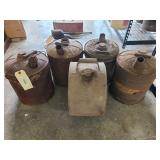 Gas cans & oil cans
