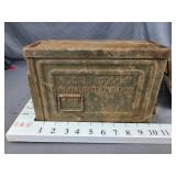 Ammo Box & metal grain scoops