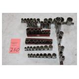 Large Assortment of Sockets