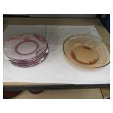 SALAD PLATES AND BOWL