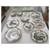 JOHNSON BRUS DISH SET "THE FRIENDLY VILLAGE" 61 PI