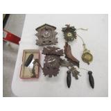 MISC CUCKOO CLOCK PARTS OR REPAIR