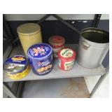 MISC TINS (MILKY WAY, FAMOUS DAVE