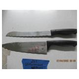 QTY (2) FARBERWARE KNIVES
