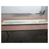 FRAMED PICTURE 58 3/4" X 11 1/2" (NIAGRA FALLS)