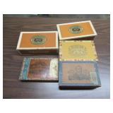 VINTAGE CIGAR BOXES