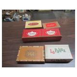 VINTAGE CIGAR BOXES