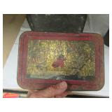 VINTAGE TINS AND LUNCH BOX