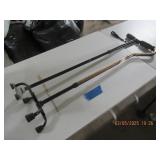 (2) ADJUSTABLE WALKING STICKS
