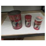 QTY (3) VINTAGE CALUMET TINS