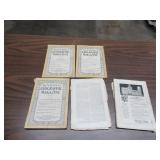 VINTAGE NATIONAL GEOGRAPHIC 1923 & 1924