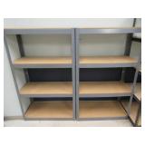 Two Shelving Units 5' x 3' x 16