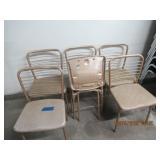 QTY (6) VINTAGE HD FOLDING CHAIRS