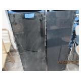 QTY (2) SMOKED PANELS OF GLASS (1) 17" W X 48" (1)