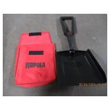 RAPALA FOLDING PACK SHOVEL W/STORAGE BAG
