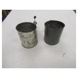 VINTAGE FLOUR SIFTERS