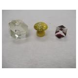 QTY (3) PAPER WEIGHTS