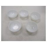 QTY (5) FIREKING COFFEE BOWLS