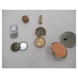 VINTAGE COMPACT AND SMALL CONTAINERS