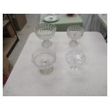 MISC CANDY DISHES QTY (4)