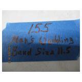 MENS WEDDING BAND (SEE DESCRIPTION) SIZE 11.5