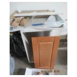 CABINET (NEW) HDWE, TRIM, DOOR (MENARDS) ALSO PART