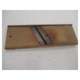 ANTIQUE KRAUT CUTTER 17 1/2" X 6"