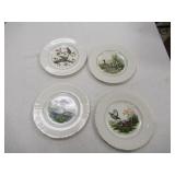QTY (4) JOHN JAMES AUDUBON COLLECTOR PLATES