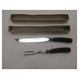 VINTAGE CATTARAUGUS CARVING SET