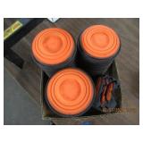 QTY (43) REMINGTON CLAY PIGEONS + (4) DAMAGED