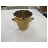ICE BUCKET-BRASS? 7 1/2" TALL