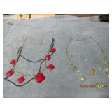 QTY (2) FASHION NECKLACES