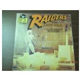 VINTAGE Raiders Of The Lost Ark Story & Music 33 1
